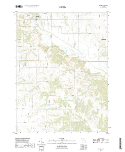 United States Geological Survey Newark, MO (2021, 24000-Scale) digital map