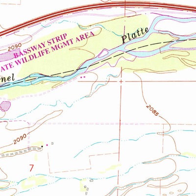 United States Geological Survey Newark, NE (1962, 24000-Scale) digital map