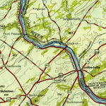 United States Geological Survey Newark, NJ-PA-NY (1949, 250000-Scale) digital map