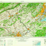 United States Geological Survey Newark, NJ-PA-NY (1960, 250000-Scale) digital map