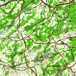 United States Geological Survey Newark, NJ-PA-NY (1960, 250000-Scale) digital map