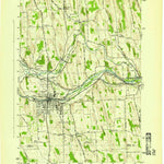 United States Geological Survey Newark, NY (1943, 31680-Scale) digital map