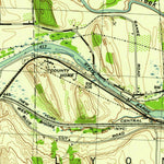United States Geological Survey Newark, NY (1943, 31680-Scale) digital map