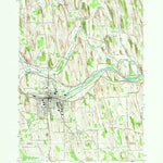 United States Geological Survey Newark, NY (1952, 24000-Scale) digital map