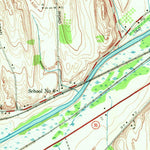 United States Geological Survey Newark, NY (1952, 24000-Scale) digital map