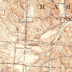 United States Geological Survey Newark, OH (1909, 62500-Scale) digital map