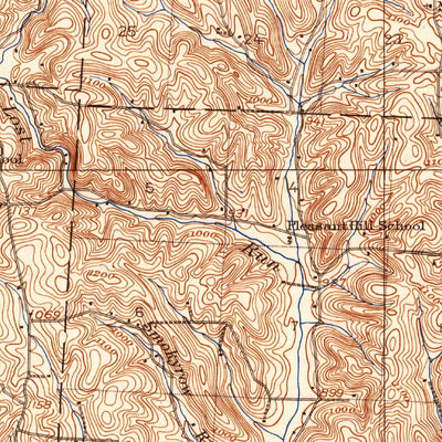 United States Geological Survey Newark, OH (1909, 62500-Scale) digital map