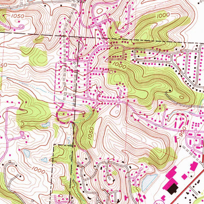United States Geological Survey Newark, OH (1961, 24000-Scale) digital map