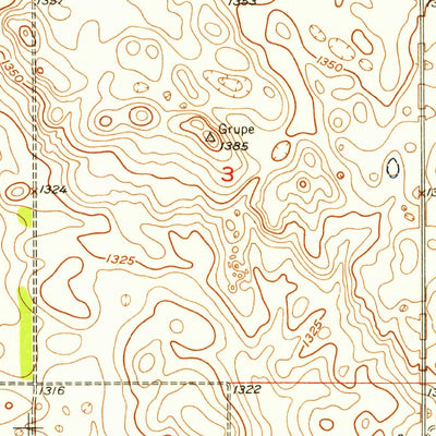 United States Geological Survey Newark SW, SD (1953, 24000-Scale) digital map