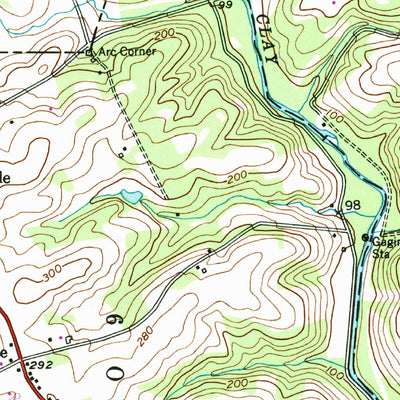United States Geological Survey Newark West, DE-MD-PA (1953, 24000-Scale) digital map