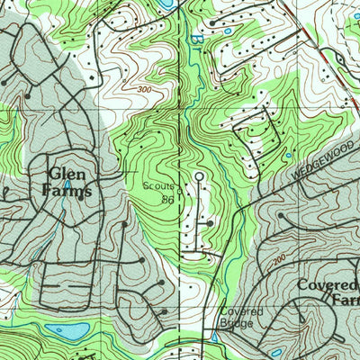 United States Geological Survey Newark West, DE-MD-PA (1992, 24000-Scale) digital map