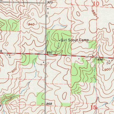 United States Geological Survey Newark, WI (1962, 24000-Scale) digital map