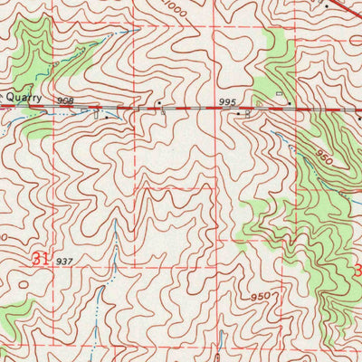 United States Geological Survey Newark, WI (1962, 24000-Scale) digital map