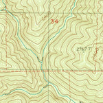 United States Geological Survey Newaukum Lake, WA (1987, 24000-Scale) digital map