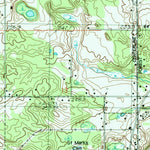 United States Geological Survey Newaygo, MI (1985, 24000-Scale) digital map
