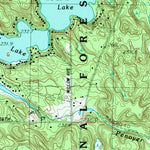 United States Geological Survey Newaygo, MI (1985, 24000-Scale) digital map