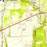 United States Geological Survey Newberg, OR (1954, 24000-Scale) digital map