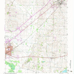 United States Geological Survey Newbern, TN (1952, 24000-Scale) digital map