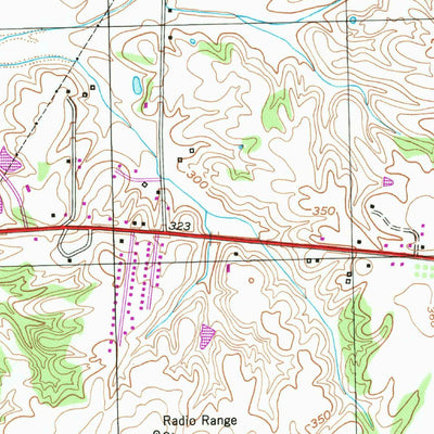 United States Geological Survey Newbern, TN (1952, 24000-Scale) digital map