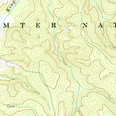 United States Geological Survey Newberry East, SC (1968, 24000-Scale) digital map