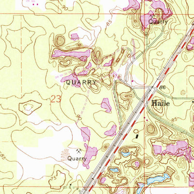 United States Geological Survey Newberry, FL (1968, 24000-Scale) digital map