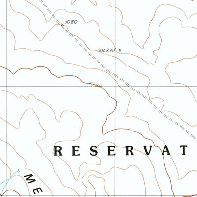 United States Geological Survey Newberry Mesa, AZ (1986, 24000-Scale) digital map