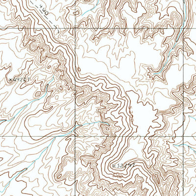 United States Geological Survey Newberry Mesa, AZ (1986, 24000-Scale) digital map