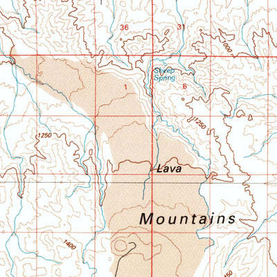 United States Geological Survey Newberry Springs, CA (1977, 100000-Scale) digital map