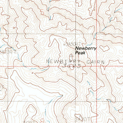 United States Geological Survey Newberry Springs, CA (1982, 24000-Scale) digital map