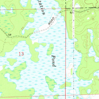 United States Geological Survey Newberry SW, FL (1968, 24000-Scale) digital map
