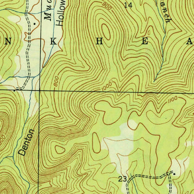 United States Geological Survey Newburg, AL (1947, 24000-Scale) digital map