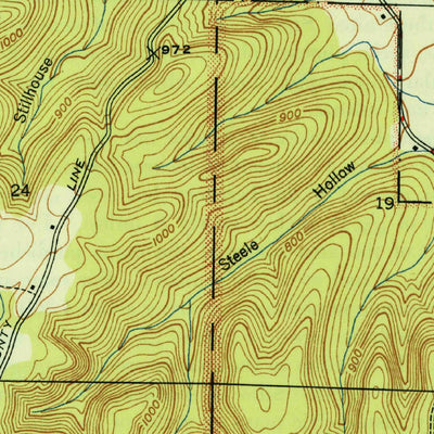 United States Geological Survey Newburg, AL (1947, 24000-Scale) digital map