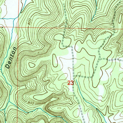 United States Geological Survey Newburg, AL (2000, 24000-Scale) digital map
