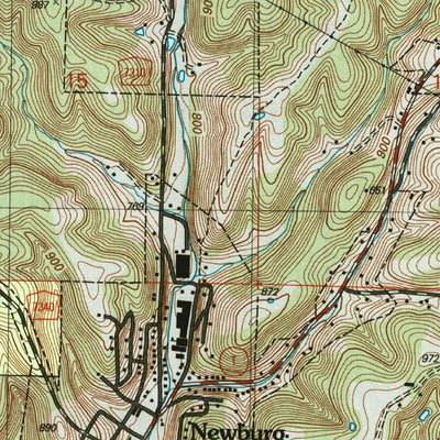 United States Geological Survey Newburg, MO (2004, 24000-Scale) digital map