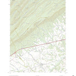 United States Geological Survey Newburg, PA (2023, 24000-Scale) digital map