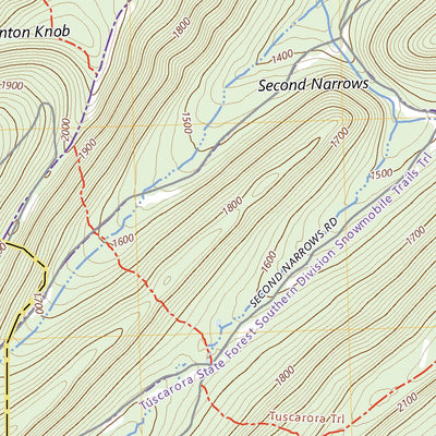 United States Geological Survey Newburg, PA (2023, 24000-Scale) digital map