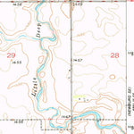 United States Geological Survey Newburg SW, ND (1948, 24000-Scale) digital map