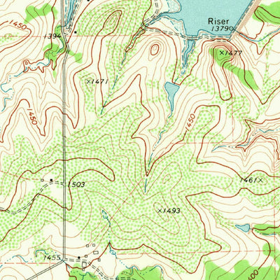 United States Geological Survey Newburg, TX (1969, 24000-Scale) digital map