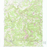 United States Geological Survey Newburg, WV (1960, 24000-Scale) digital map