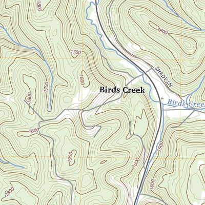 United States Geological Survey Newburg, WV (2023, 24000-Scale) digital map