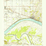 United States Geological Survey Newburgh, IN-KY (1952, 24000-Scale) digital map