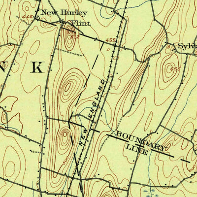 United States Geological Survey Newburgh, NY (1903, 62500-Scale) digital map