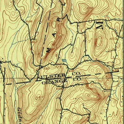 United States Geological Survey Newburgh, NY (1903, 62500-Scale) digital map