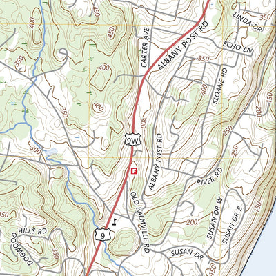 United States Geological Survey Newburgh, NY (2023, 24000-Scale) digital map