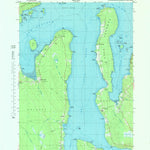 United States Geological Survey Newbury Neck, ME (1981, 24000-Scale) digital map