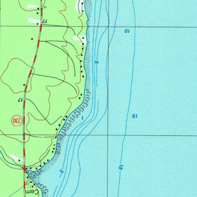 United States Geological Survey Newbury Neck, ME (1981, 24000-Scale) digital map