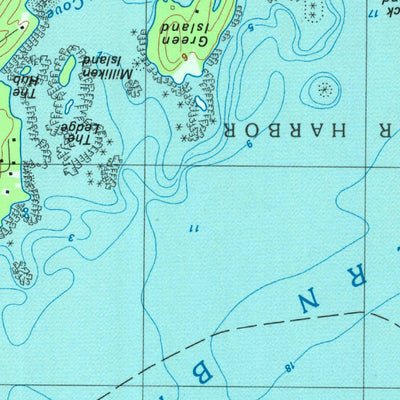 United States Geological Survey Newbury Neck, ME (1981, 24000-Scale) digital map