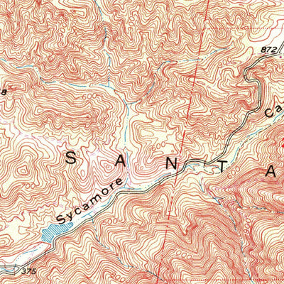 United States Geological Survey Newbury Park, CA (1950, 24000-Scale) digital map