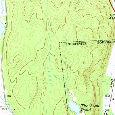 United States Geological Survey Newbury, VT-NH (1973, 24000-Scale) digital map