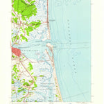 United States Geological Survey Newburyport East, MA-NH (1952, 24000-Scale) digital map